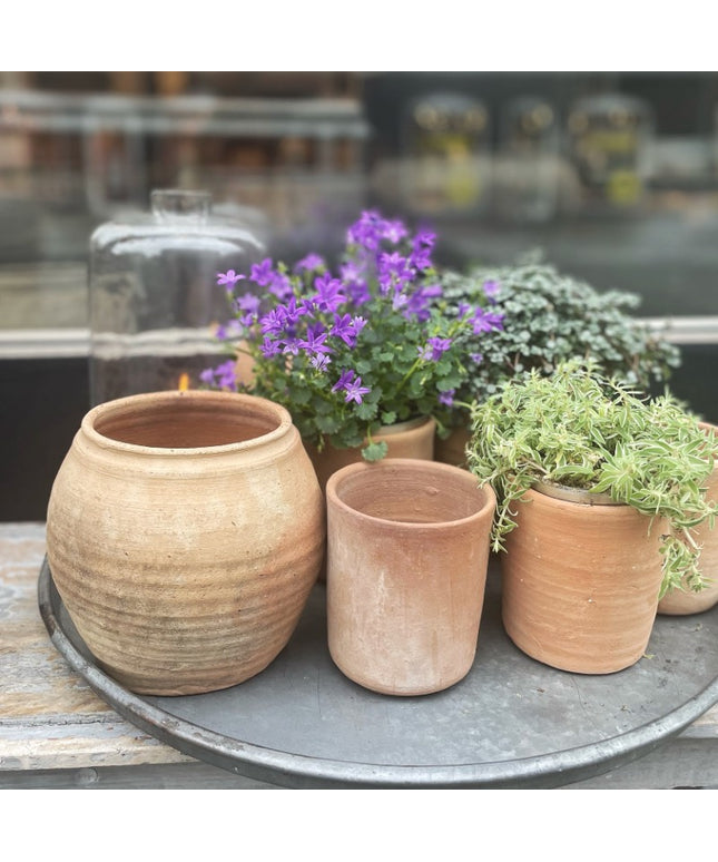 Lerkrukke lys naturfarvet