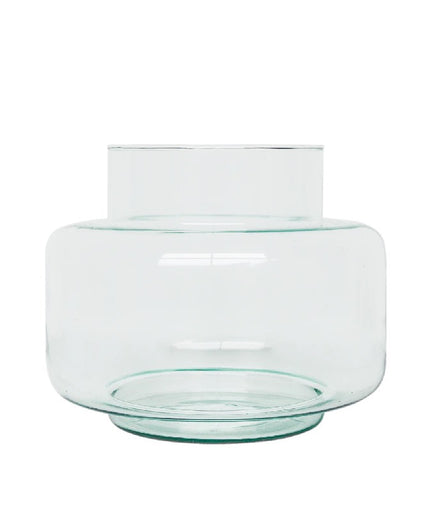 Vase i genbrugsglas