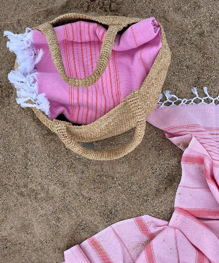 Hammamhåndklæde Pink 170x100