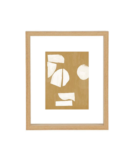 Floating frame, minimalist natural, 20x25 cm