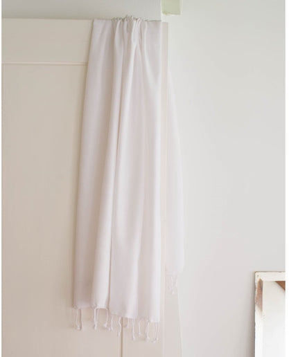 Hamam håndklæde White - 170x100 cm