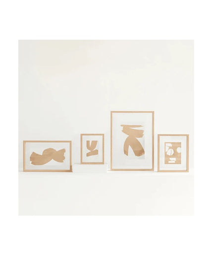 Floating frame, minimalist natural, 20x25 cm
