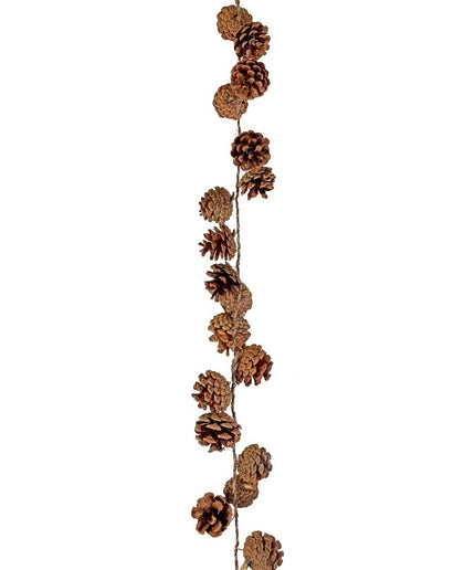 Grankogle guirlande natur 120 cm