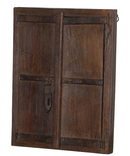 Spejl i gammelt vindue,  60,5x45,5x6 CM