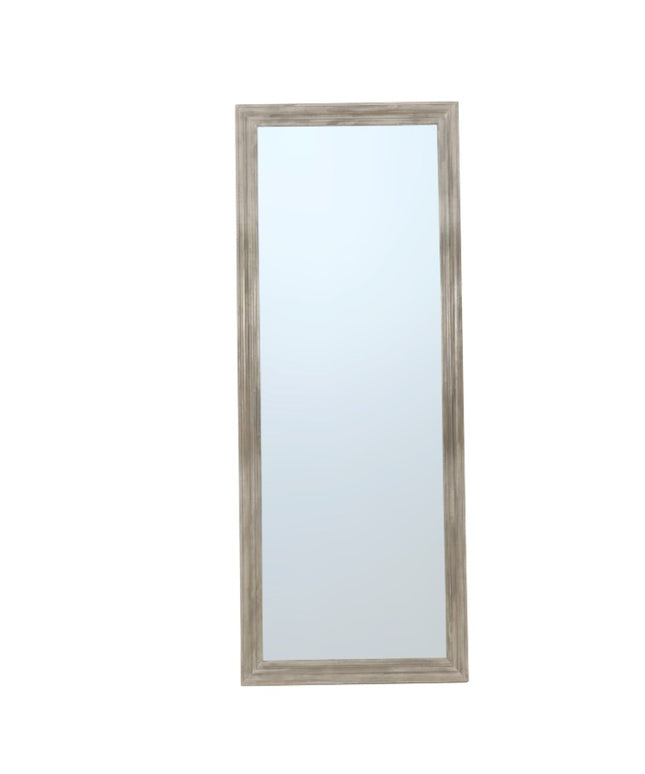 Gulvspejl 180x70x5 cm Lysegrå