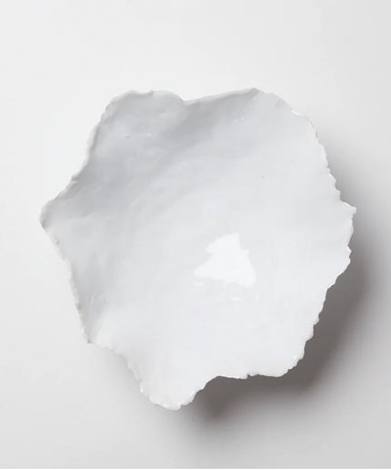 Hvidt keramikfad