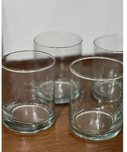 Glass with declaration of love