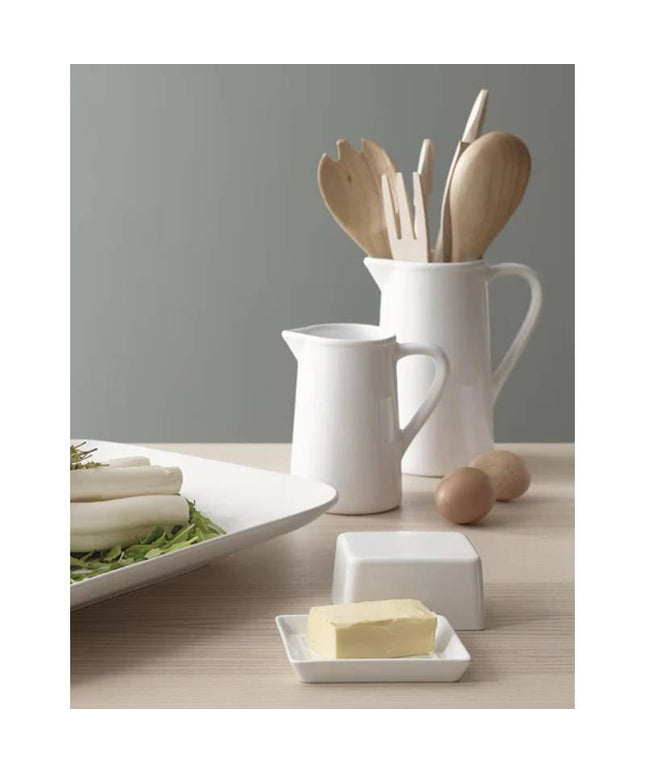 hvid porcelænskande