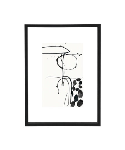 Floating frame, minimalist black, 30x42 cm