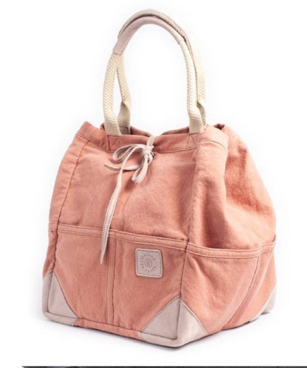 Canvas tote bag rosa