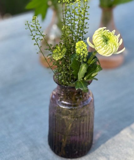 Small Cylinder glass vase - Clear
