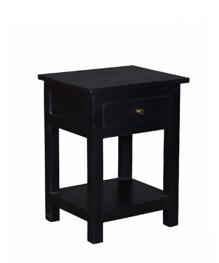 Natbord Sort - Højde 60 cm