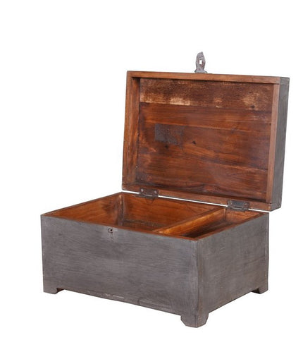 Large Wooden Chest Dark Gray - TT116DG