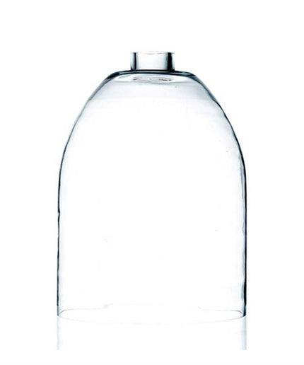 Bred glas lanterne