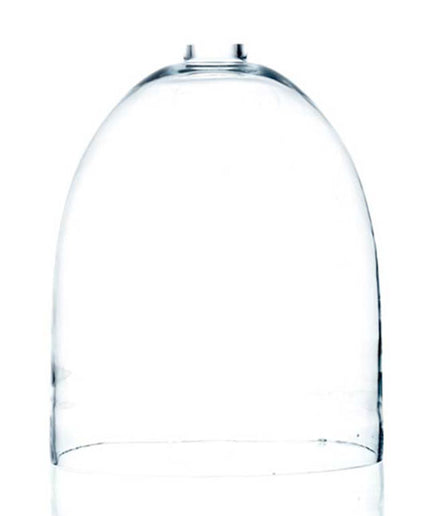 Bred glas lanterne