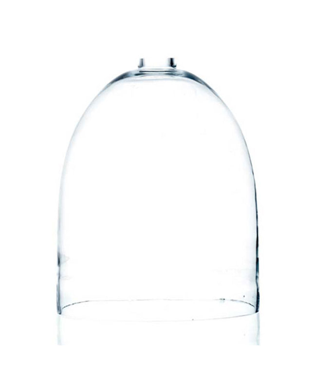 Bred glas lanterne