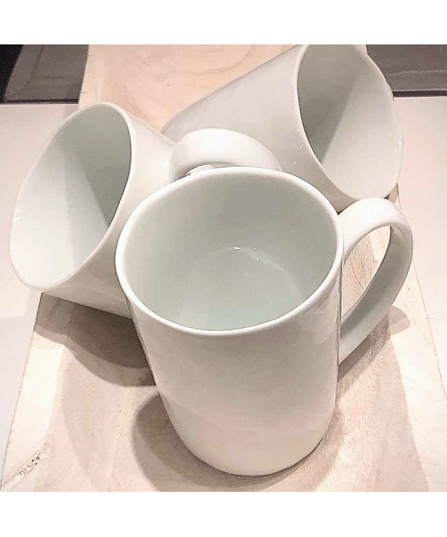 Hvidt porcelænskrus