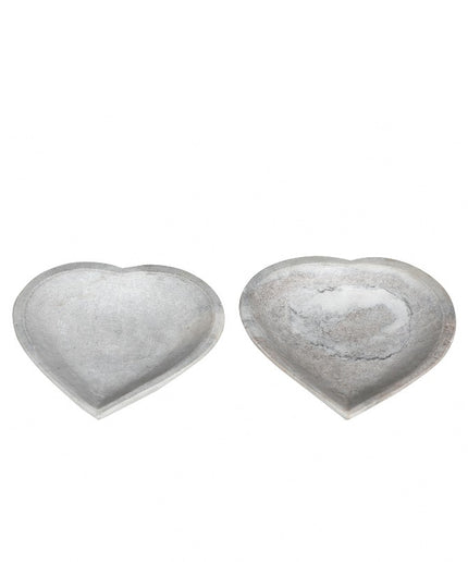 Hjerteskål i marmor - Large