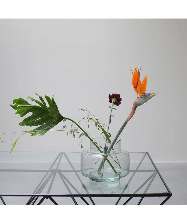 Vase i genbrugsglas