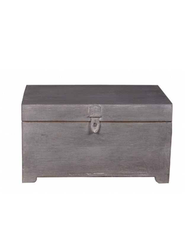 Large Wooden Chest Dark Gray - TT116DG