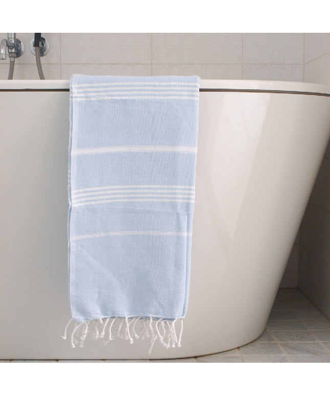 Hammam håndklæde 170x100 lysblå
