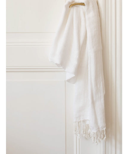 Hammam håndklæde 195x95 cm hvid