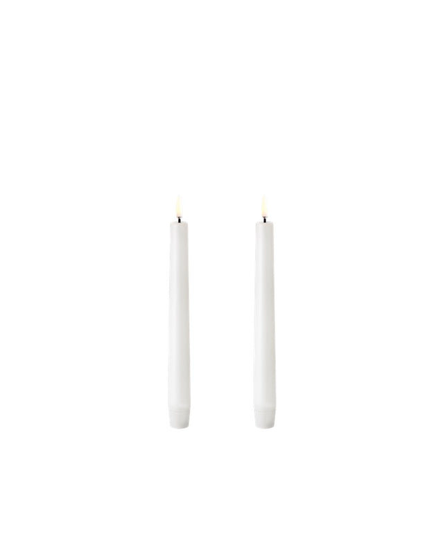 LED Kronelys - 20 cm