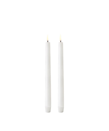 LED Kronelys - 25 cm