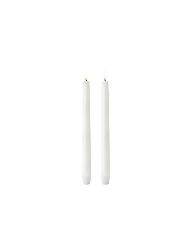 LED Kronelys - 25 cm