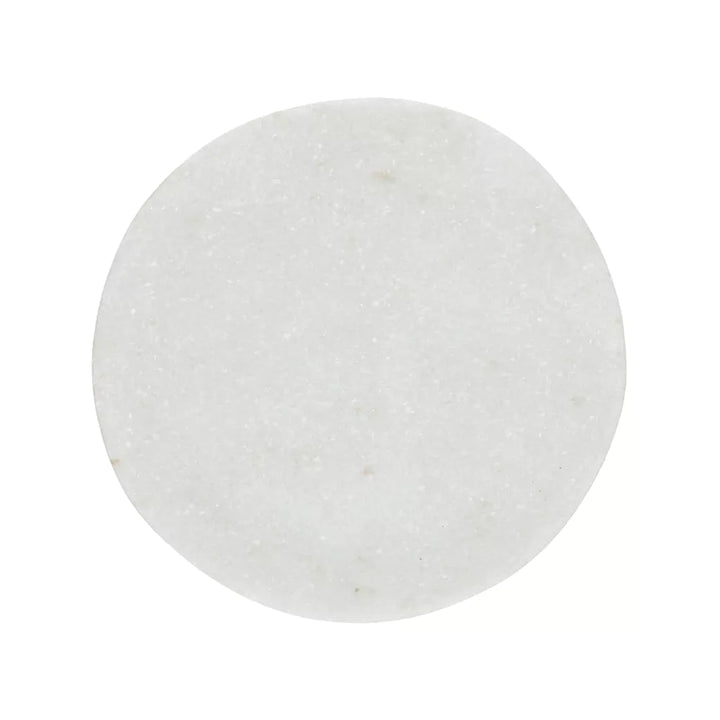 Tallerken Ø20 - Hvid marmor
