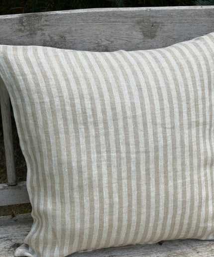 Beige og sand hør 60x60