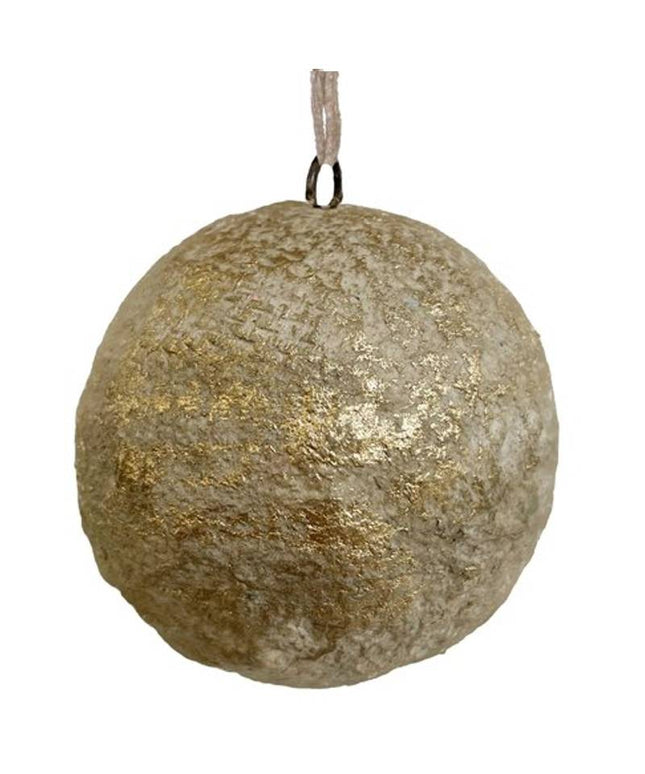 Forgyldt julekugle