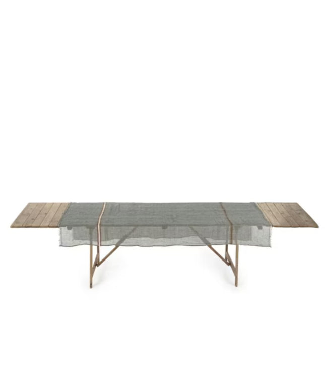 Hør dug Arlo Stripe - tre størrelser