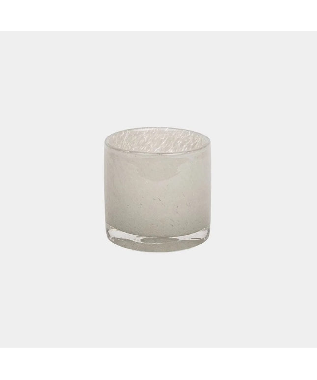 Nilla Light grey Fyrfadsstage 8 cm
