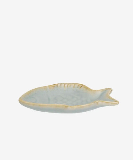 Lille fiskeassiet Lyseblå
