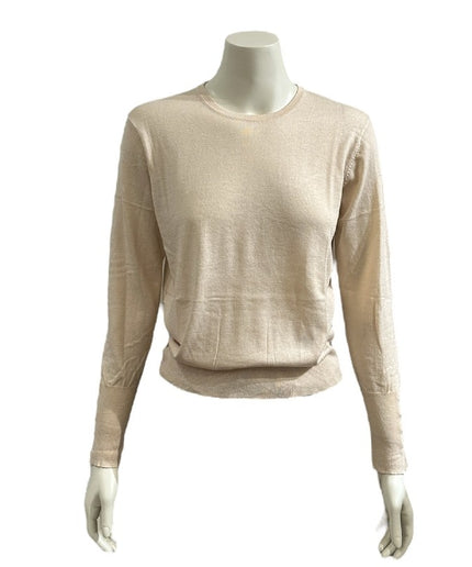 Tynd strik med cashmere - Off white