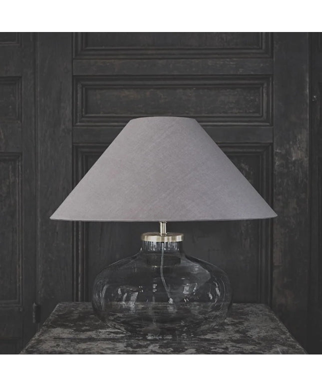 Lampshade in pleated nature