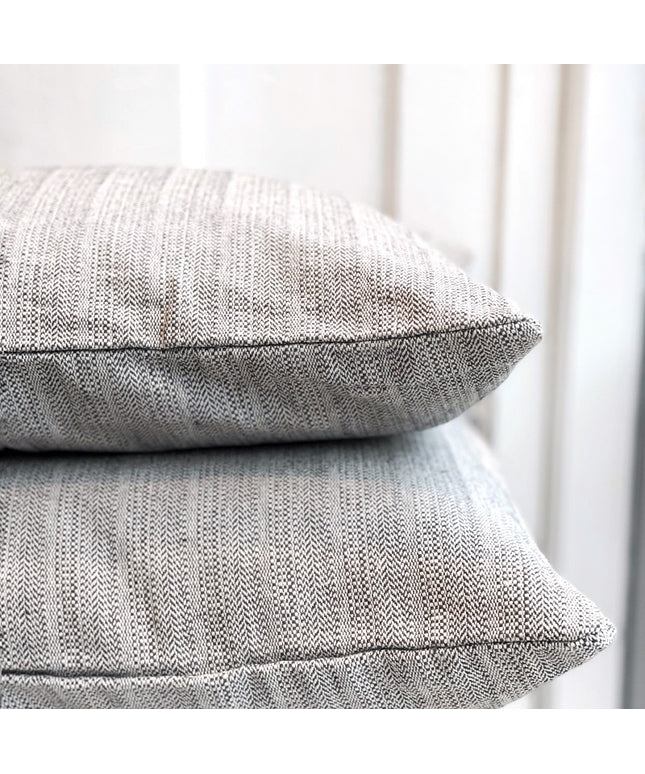 Grå pudebetræk i flere størrelser