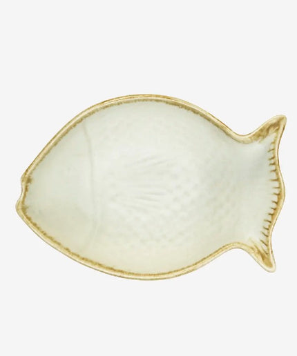 Fiskeskål Off white