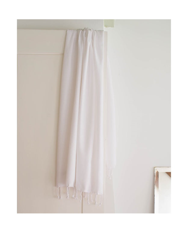 Hamam håndklæde White - 170x100 cm