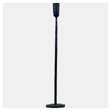 Lysestage I sort jern 45 cm