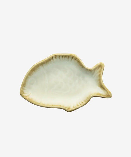 Lille fiskeassiet Off white