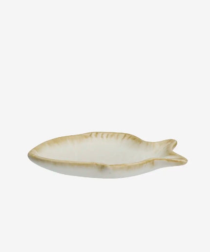 Lille fiskeassiet Off white