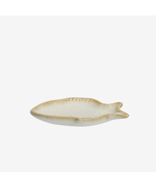 Small fish platter Off-white