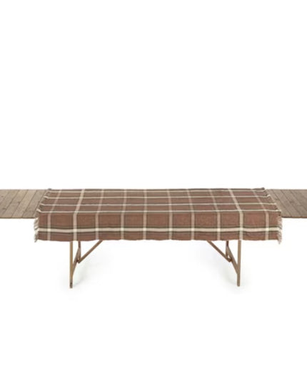 Hør dug Rowan check - tre størrelser