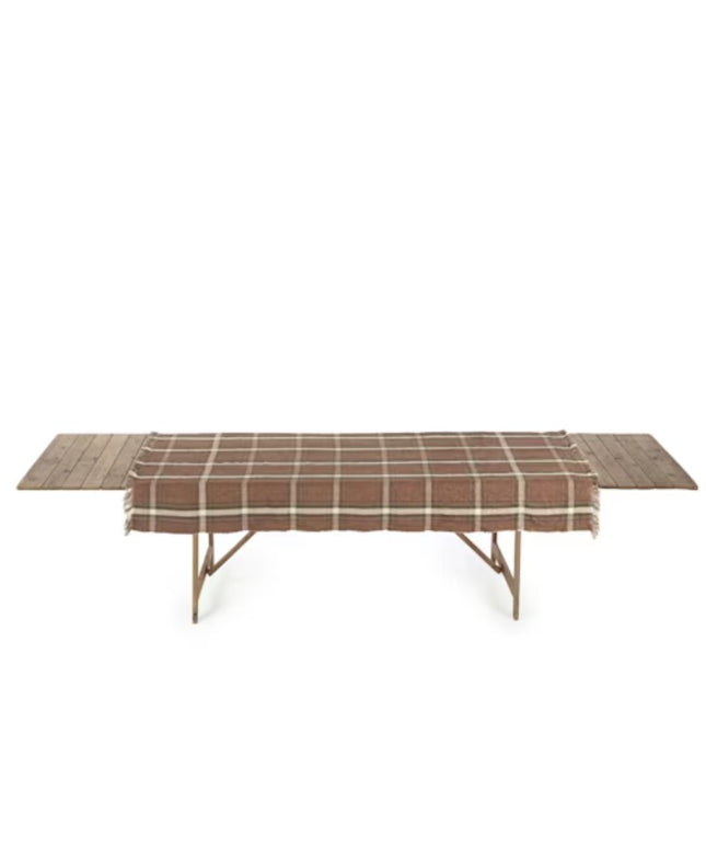 Hør dug Rowan check - tre størrelser