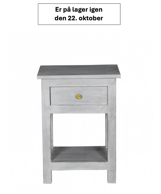 Nightstand Dark Gray - Height 60 cm