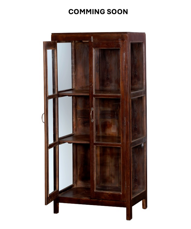 Vitrineskab TT153 69x43x152 cm