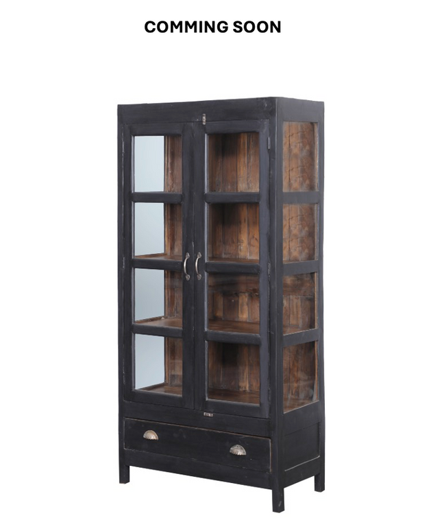 Vitrineskab TT178 85x43x176 cm