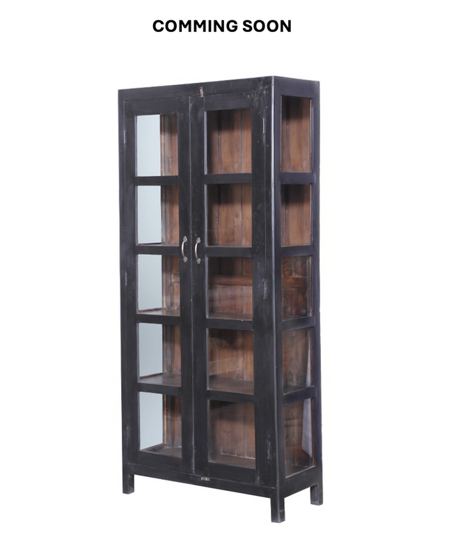 Vitrineskab TT180 90x40x198 cm